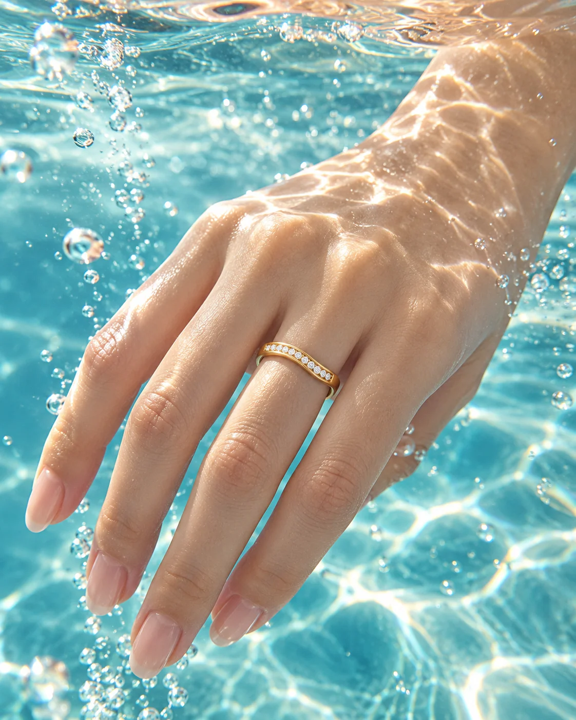 Water ring jewelry